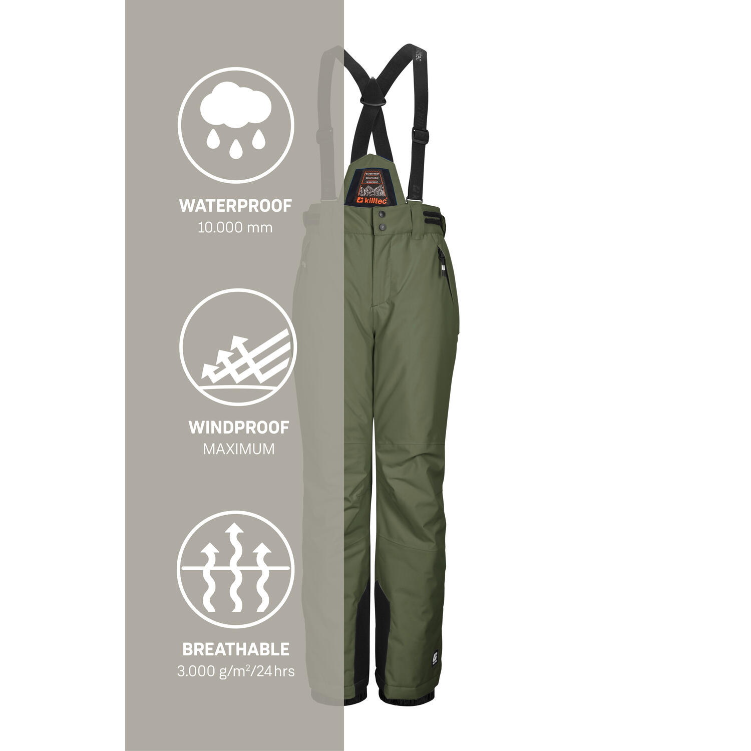 Kinder Skihose KSW 214 BYS SKI PNTS 6/6