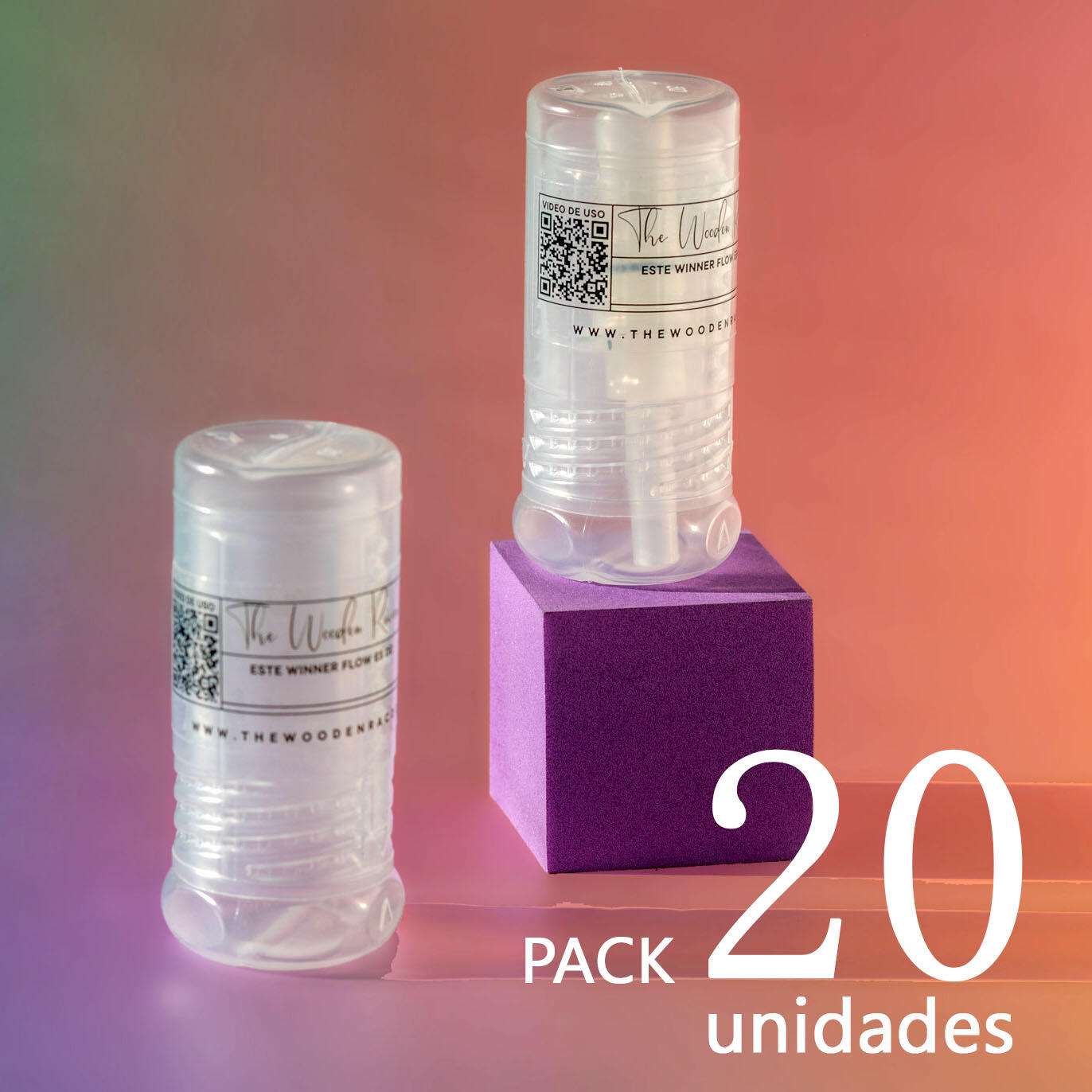 Pack de 20 Winner Flow con bote 2/5
