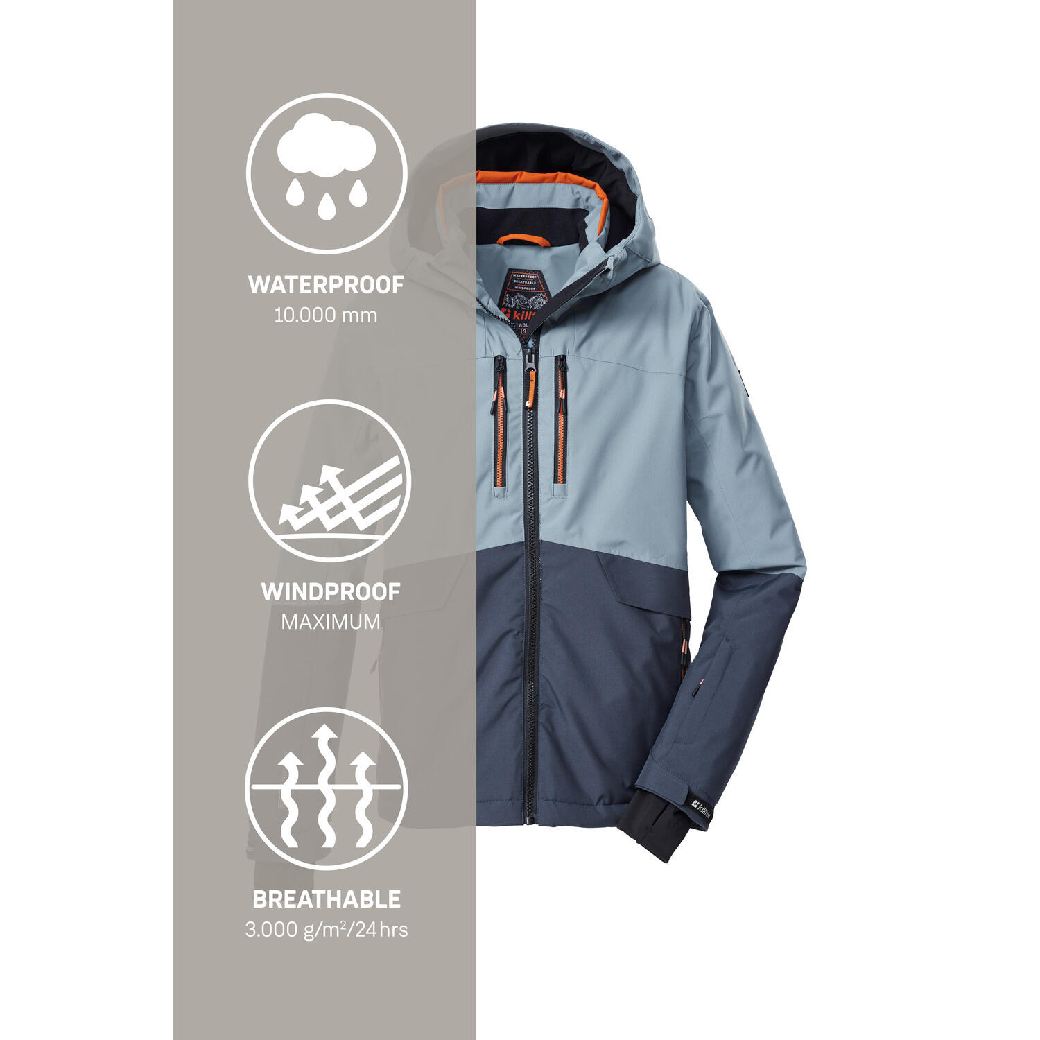 Kinder Skijacke KSW 201 BYS SKI JCKT 6/6