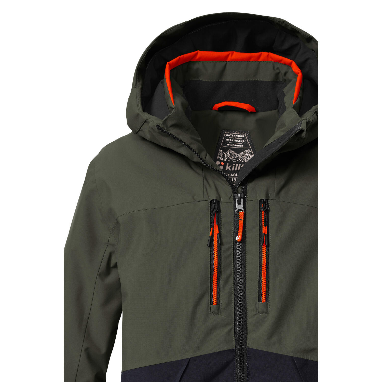 killtec Niños Chaqueta Softshell con capucha KOW 226 BYS SFTSHLL JCKT