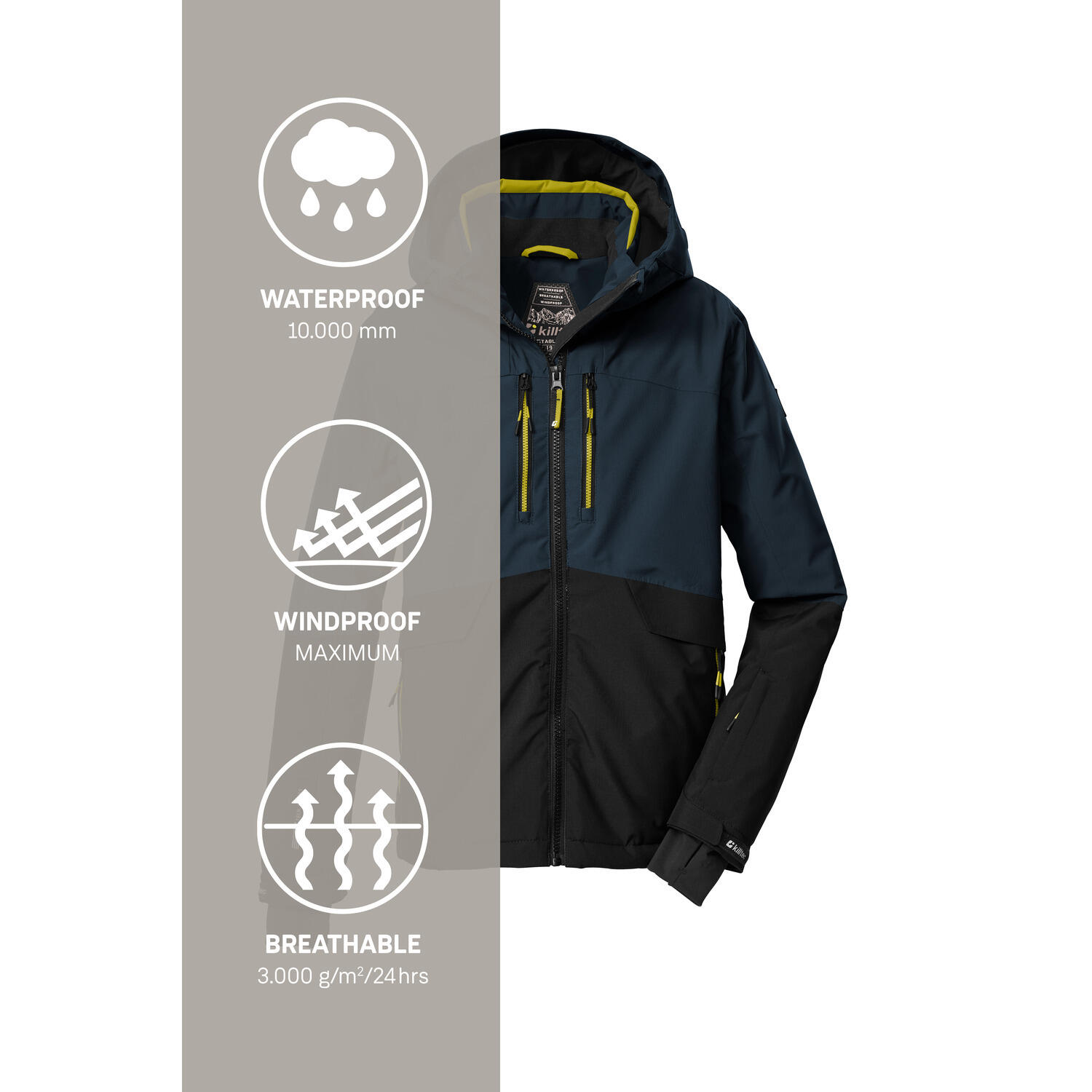 Kinder Skijacke KSW 201 BYS SKI JCKT 6/6