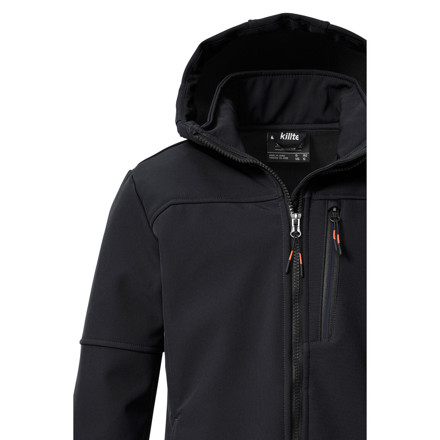 Killtec Softshelljacke Kinder mit Kapuze 3/6