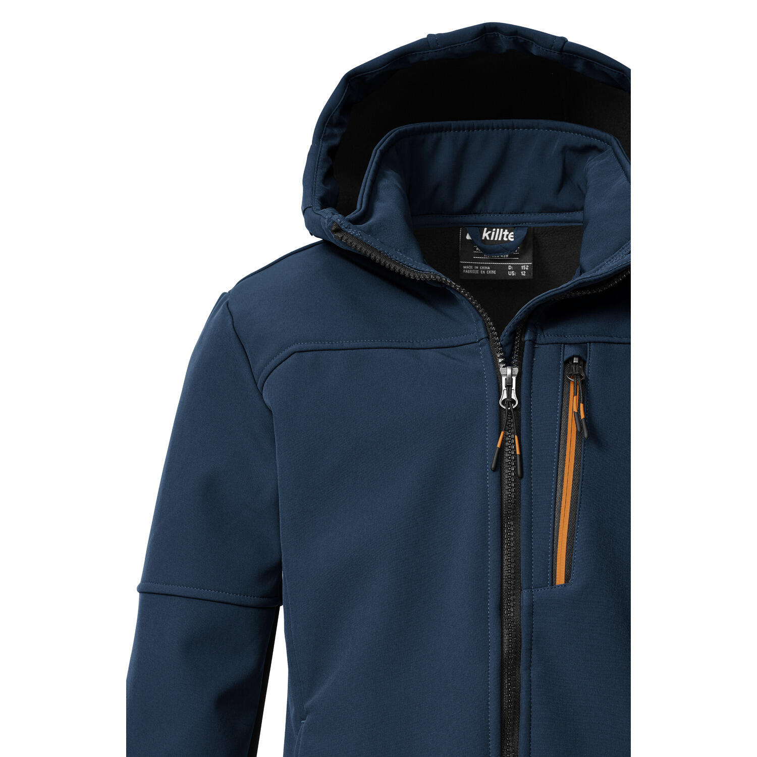 Killtec Softshelljacke Kinder mit Kapuze 3/6