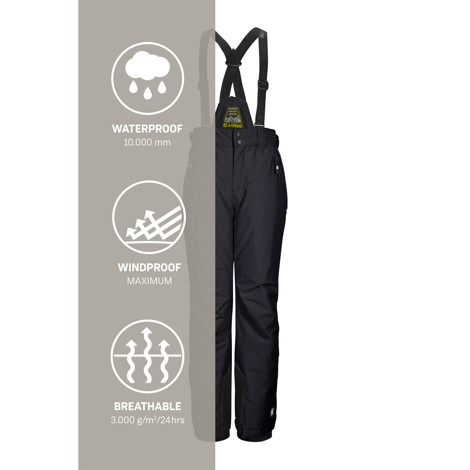 Kinder-Ski-Latzhose Killtec KSW 214 6/6