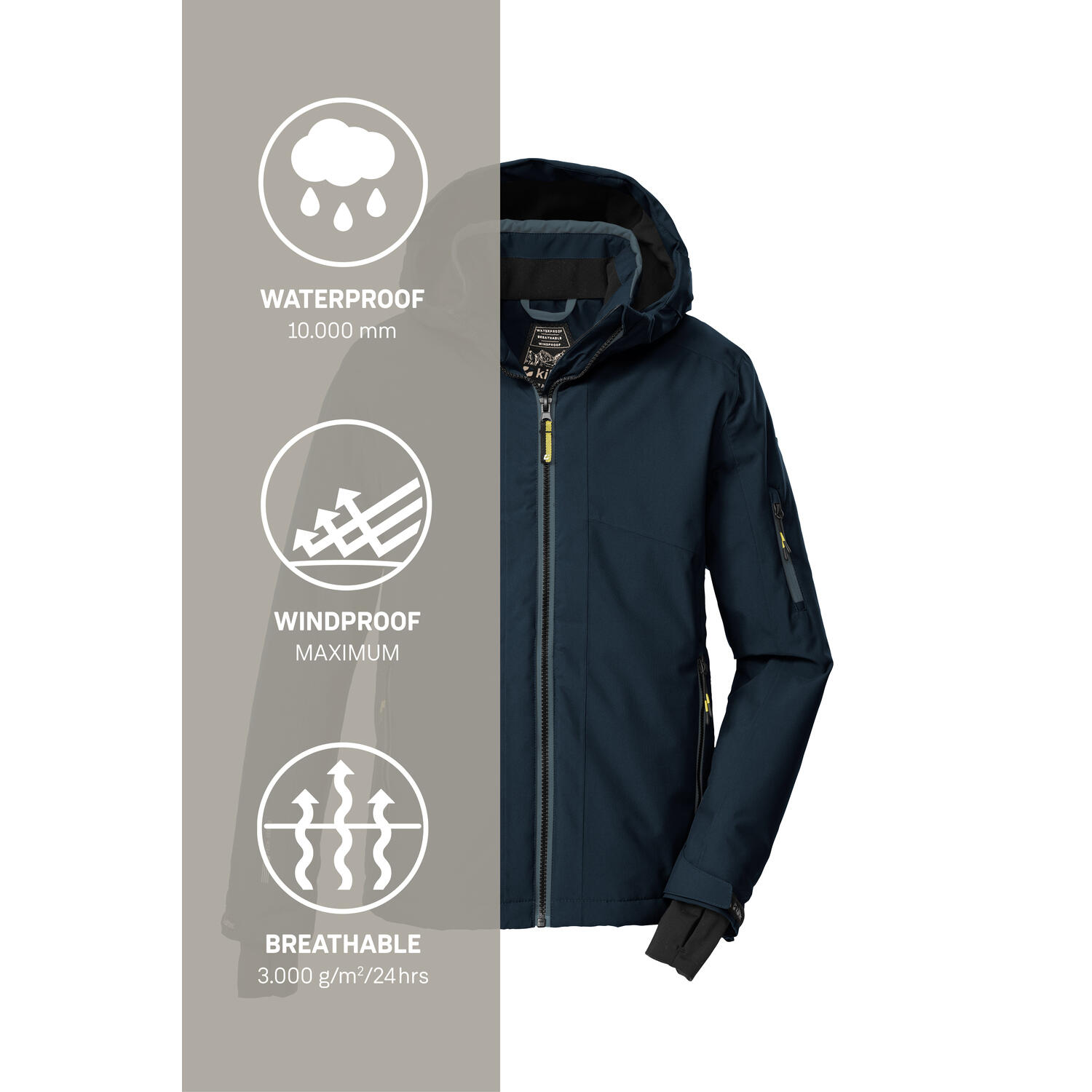 Kinder Skijacke KSW 202 BYS SKI JCKT 6/6