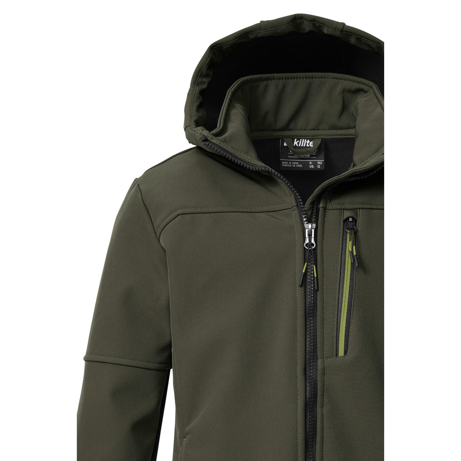 Killtec Softshelljacke Kinder mit Kapuze 3/6