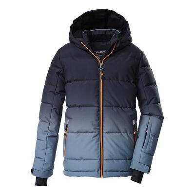 Jas - ski - volwassen - ksw 382 bys - gewatteerd, rits - smoke blue/black