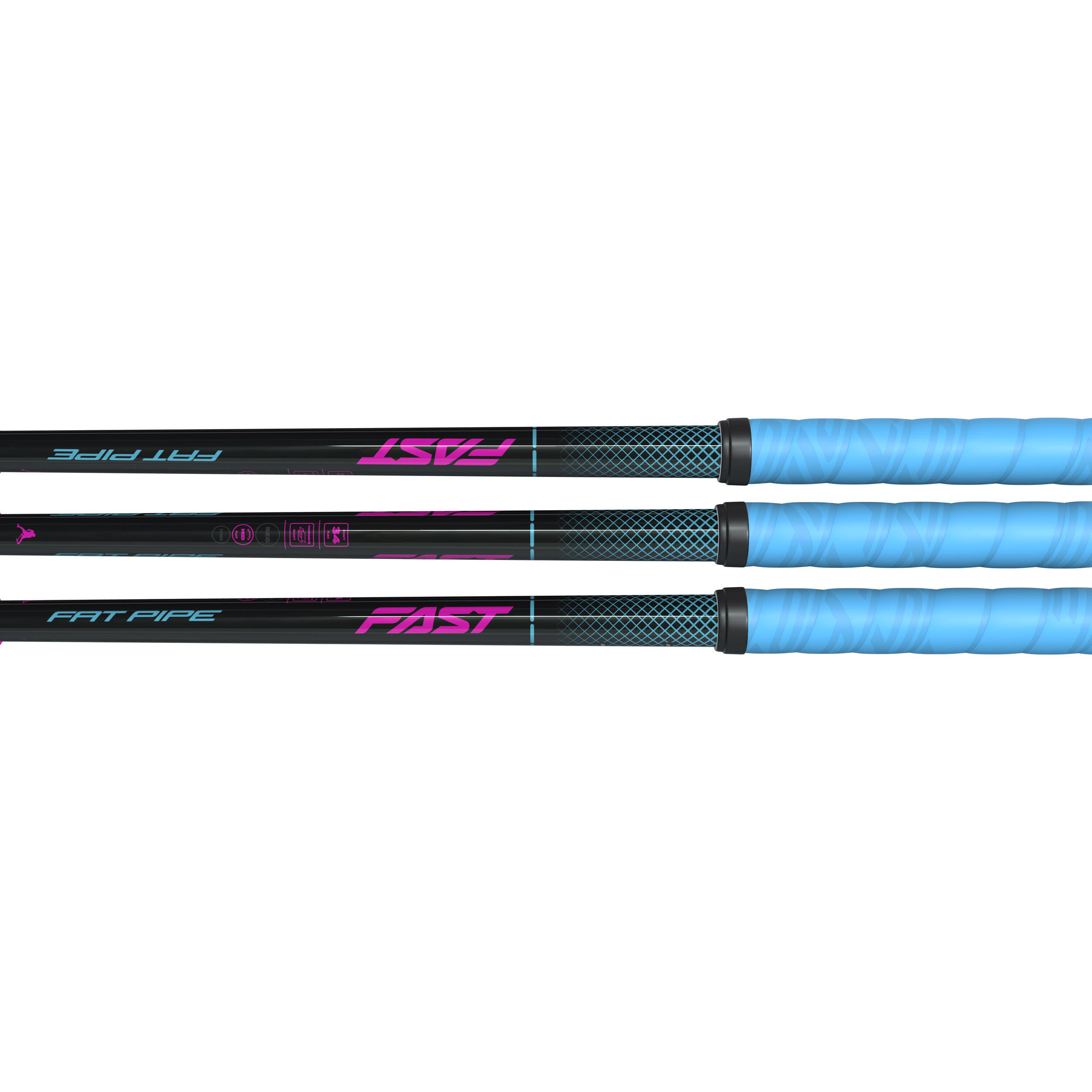 DĚTSKÁ FLORBALOVÁ HŮL FAT PIPE FAST 34 PINK LEVÁ 3/7