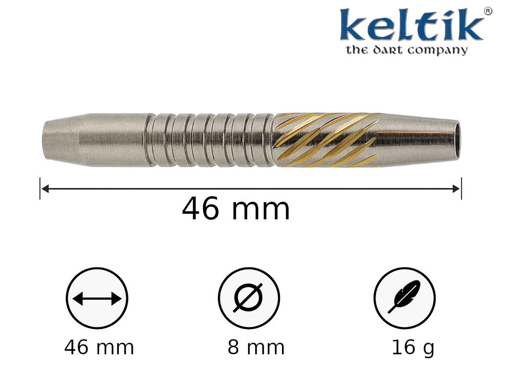 Dardos soft Keltik Amergin 16 g 4/6