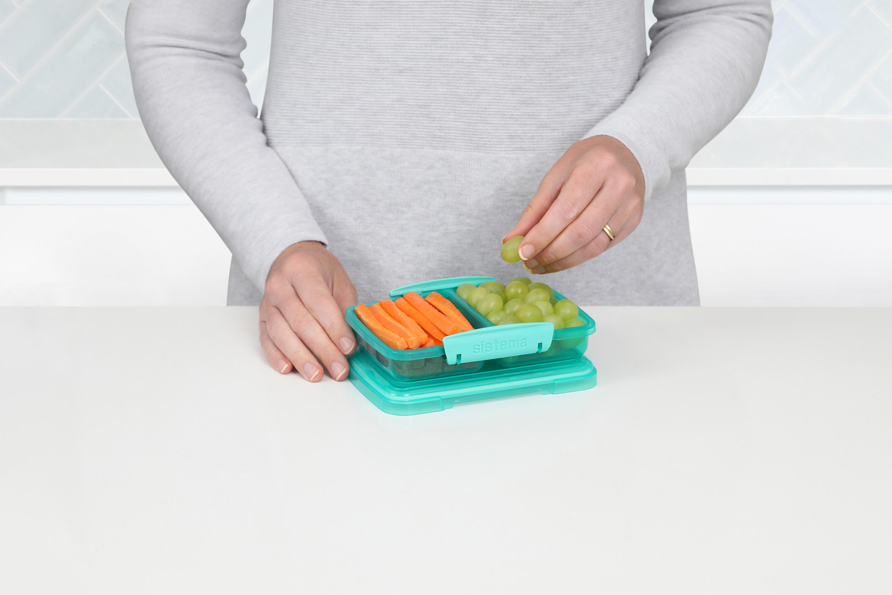 Lunch Small Split Pojemnik z 2 przegrodami 350 ml 3/5
