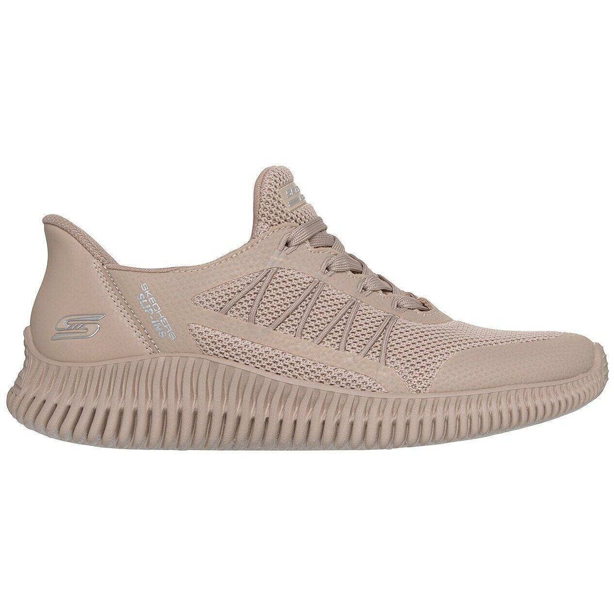 Scarpe da ginnastica Skechers Bobs Geo Lite - Divine Pace, Marrone, Donne 3/7