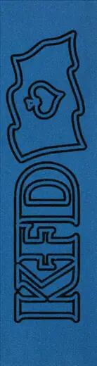 KFD Premium Skateboard Griptape - Black