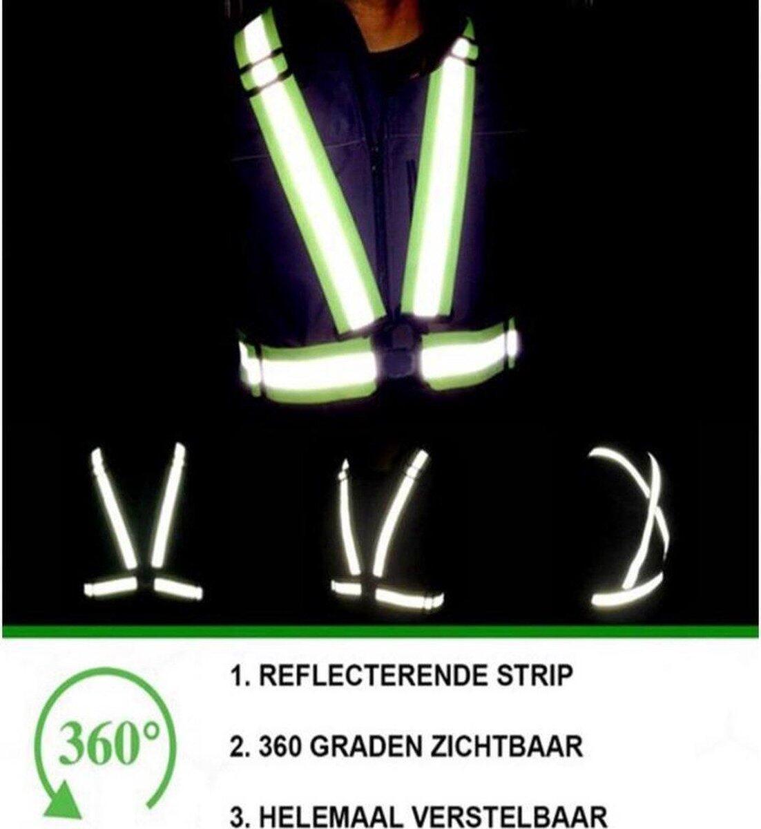 Wowow Cross Belt - Ceinture réfléchissante vélo course jaune - réglable S-XXXL 2/2