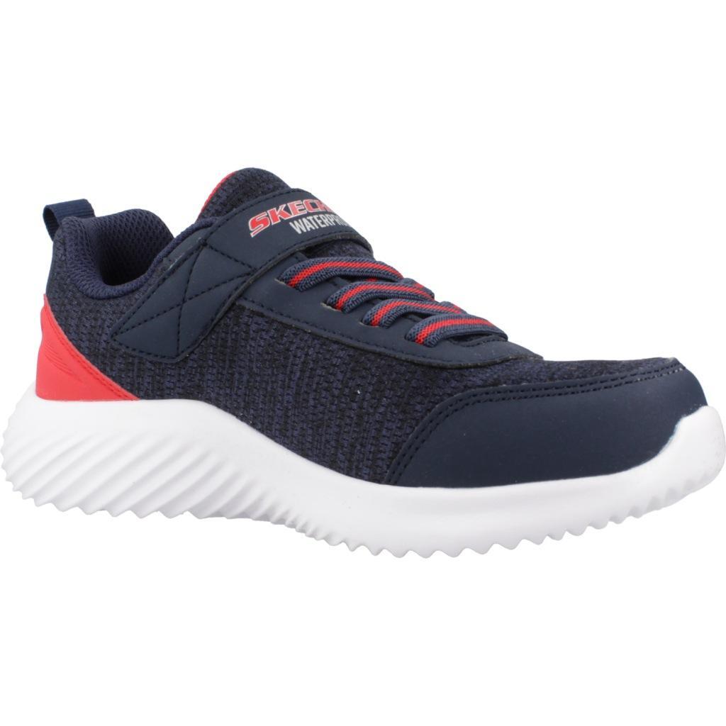 Baskets Skechers Modèle Bounder-dripper Drop Couleur Bleu 5/5
