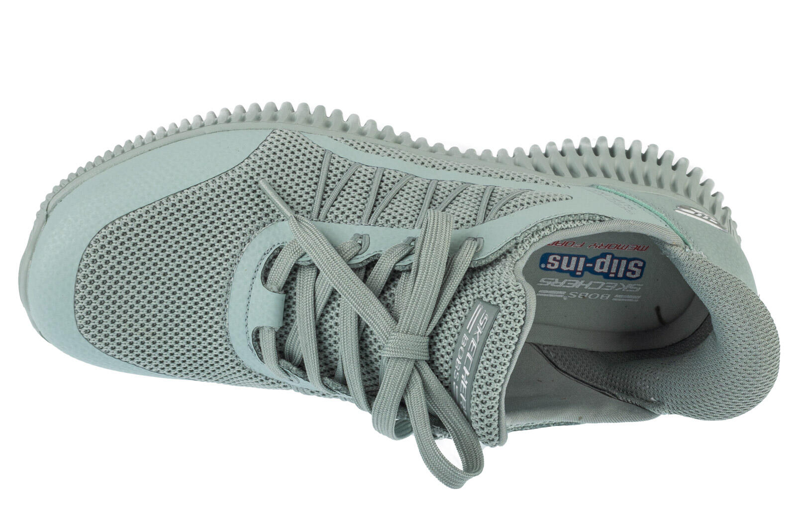 Skechers Bobs Geo Sneakers Schuhe grün SLIP-INS 117413 3/7