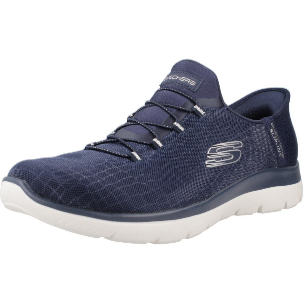 Tenisówki Skechers Model Summits-classy Night Slip-ins Kolor Niebieski