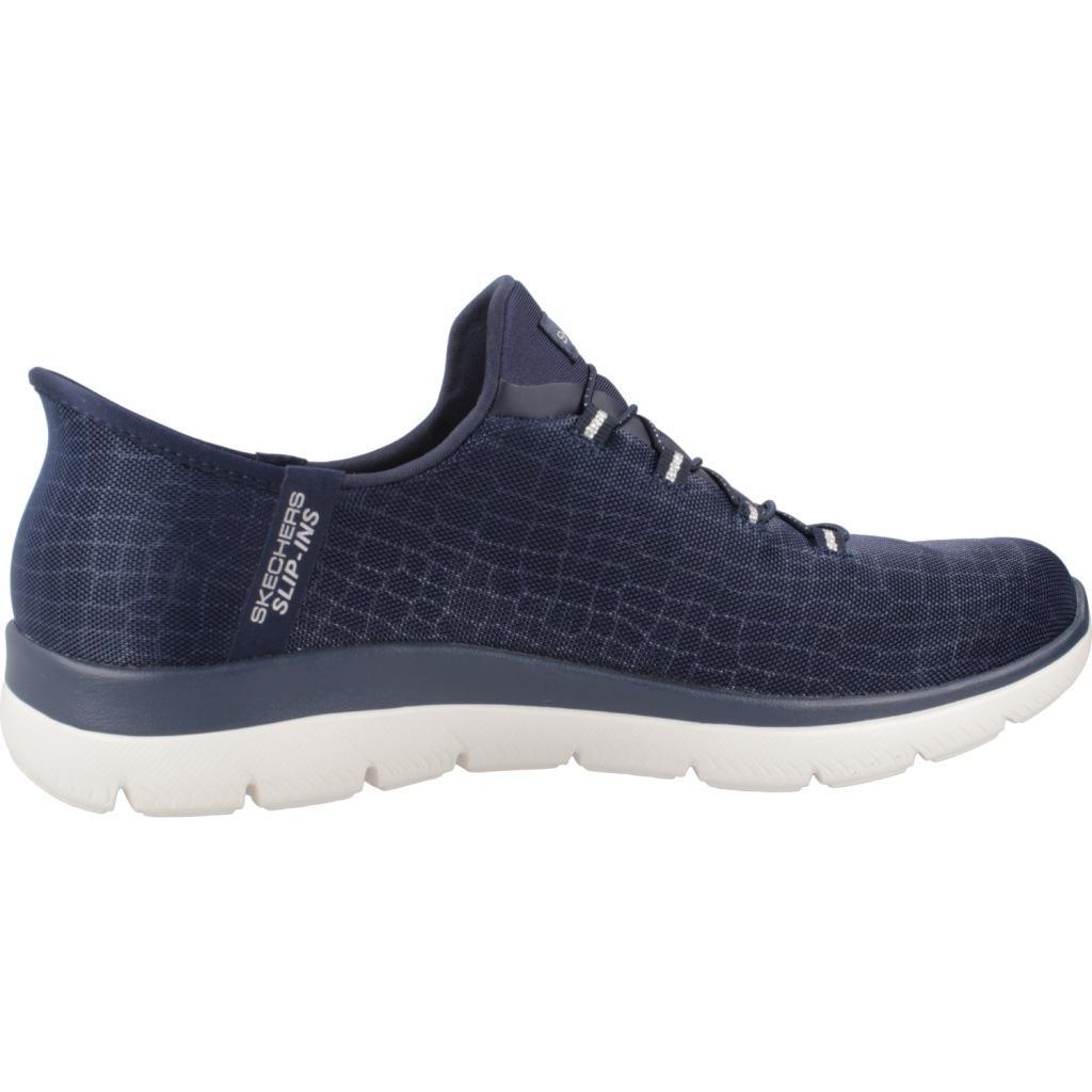 Baskets Skechers Modèle Summits-classy Night Slip-ins Couleur Bleu 4/5