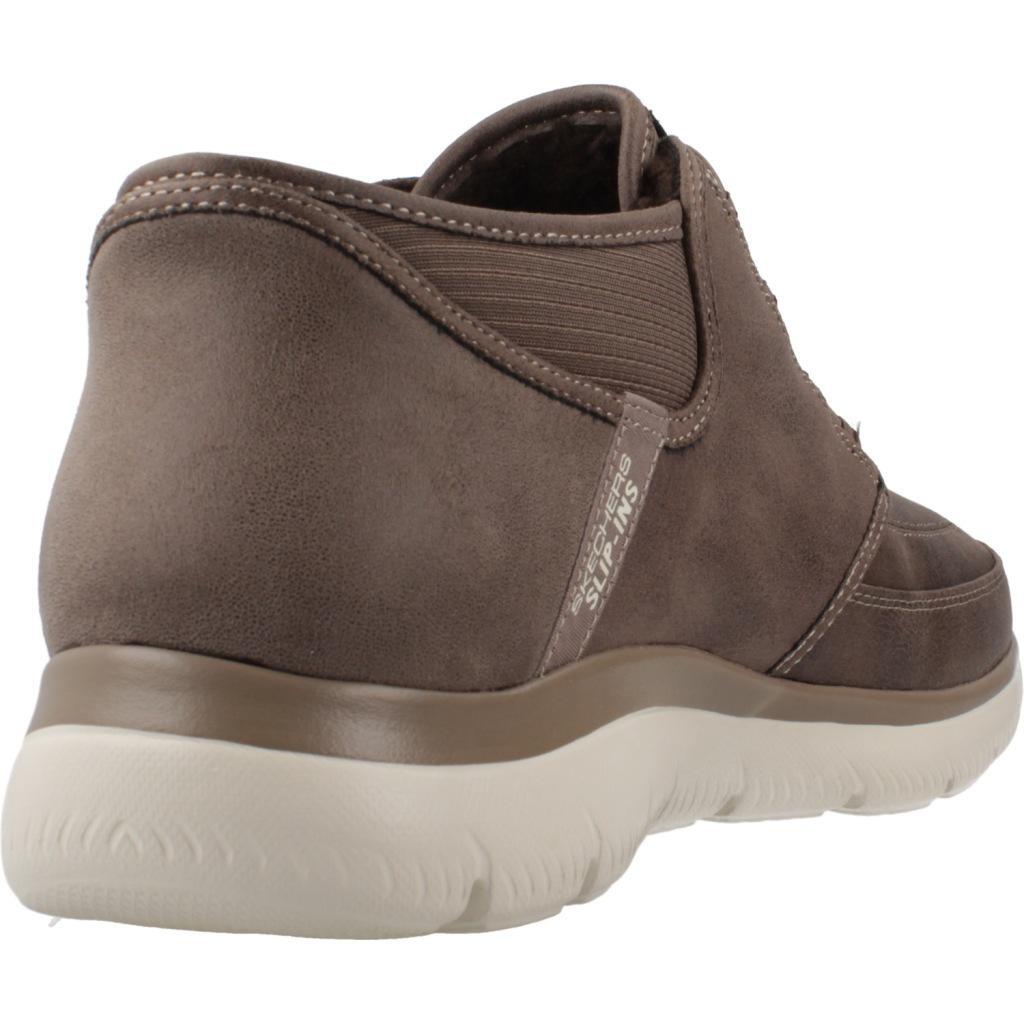 Baskets Skechers Modèle Slip Ins - Summits - Siegul Couleur Marron 3/7