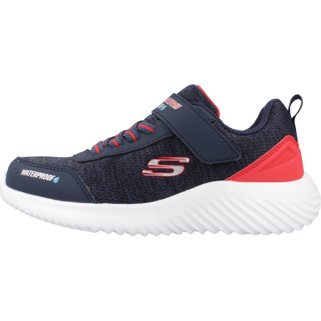 Baskets Skechers Modèle Bounder-dripper Drop Couleur Bleu 2/5