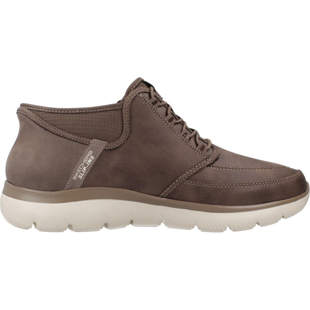 Baskets Skechers Modèle Slip Ins - Summits - Siegul Couleur Marron 4/7