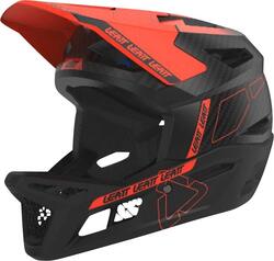 Casque VTT Gravity 6.0 Carbon avec coque en carbone certifié DH Red Man
