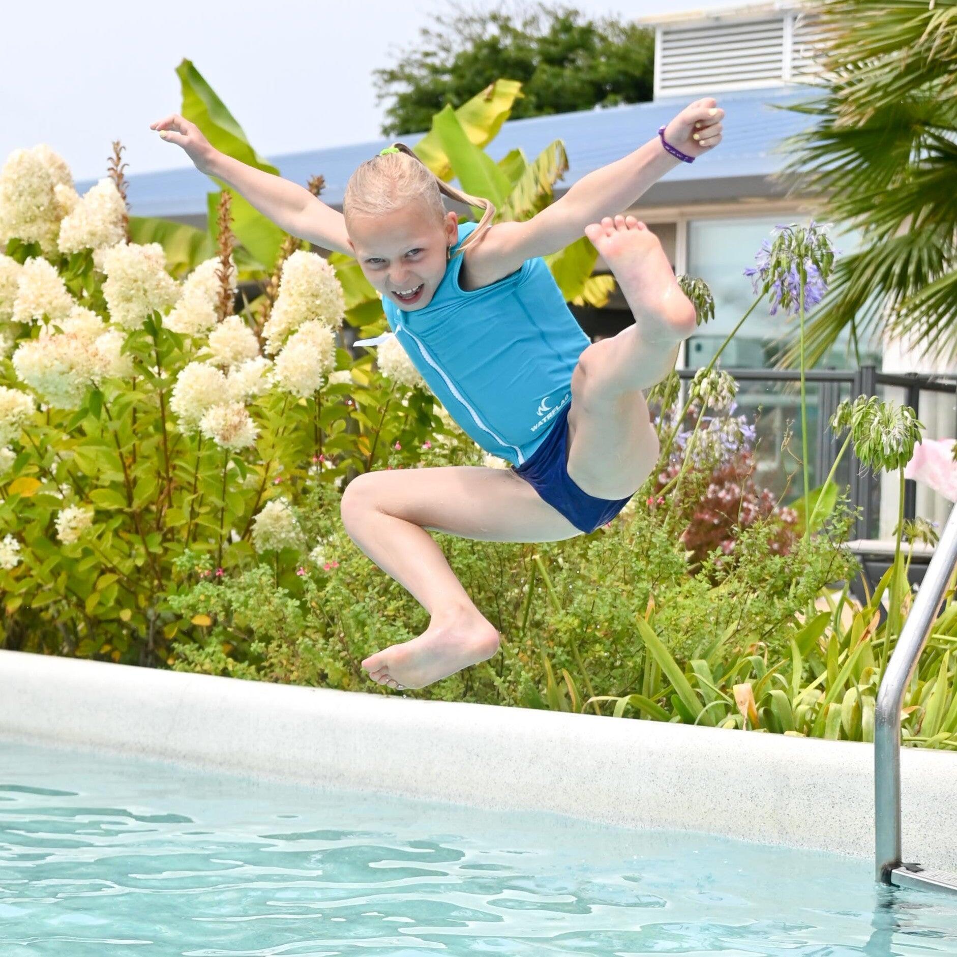 Schwimmweste Für Kinder 2-7 Jahre - Sicherer Badespaß Mit Eisdruck Design