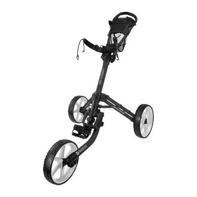 FastFold Mission 5.0 Golftrolley - Mat Charcoal - Zwart