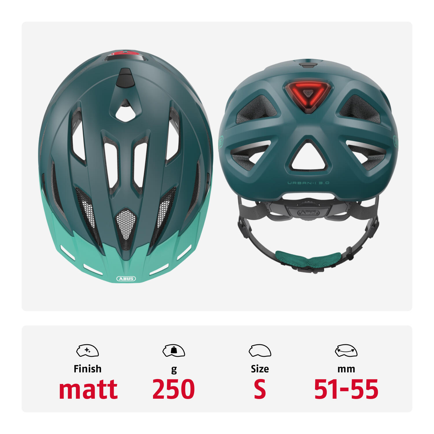 Casque vélo Abus Urban-I 3.0 3/7