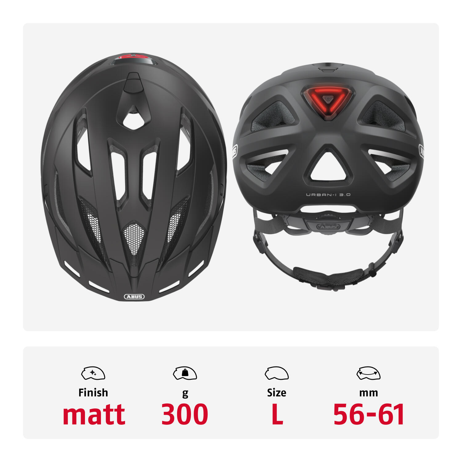 Casque de loisirs « Urban-I 3.0 », noir 3/7