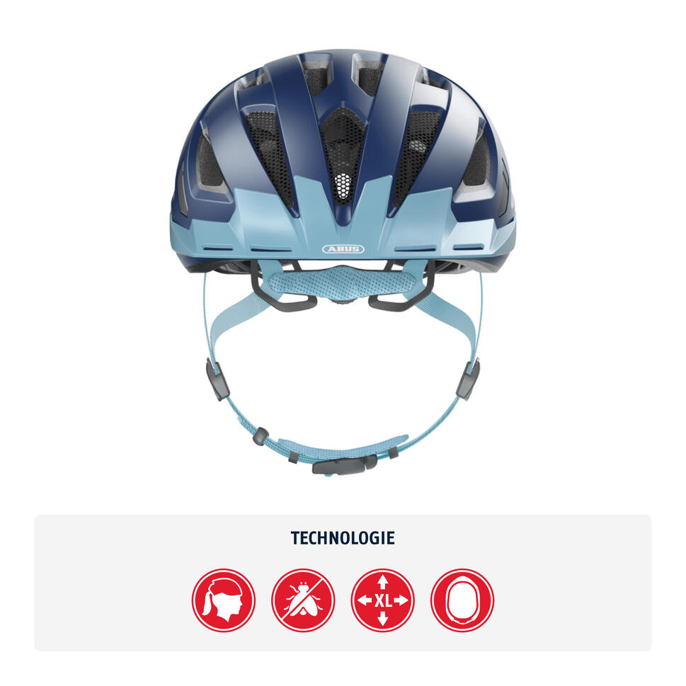 Kask rekreacyjny Urban-I 3.0”, niebieski