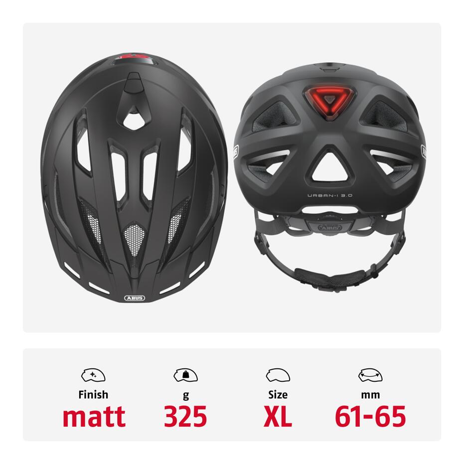 Casque de loisirs « Urban-I 3.0 », noir 3/7