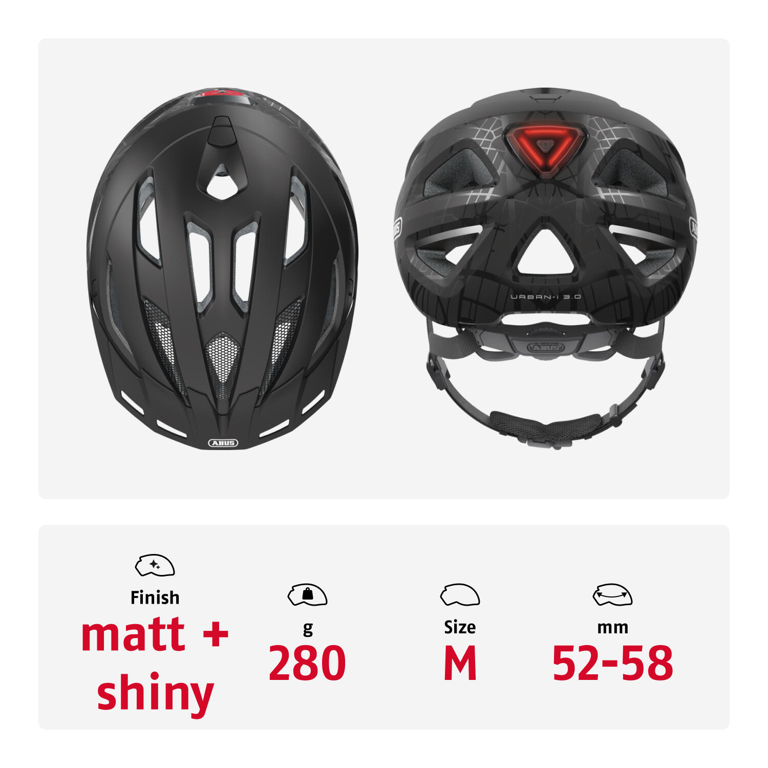 Casque Vélo Urban-I 3.0 Art de rueM 52-58 Cm 3/7