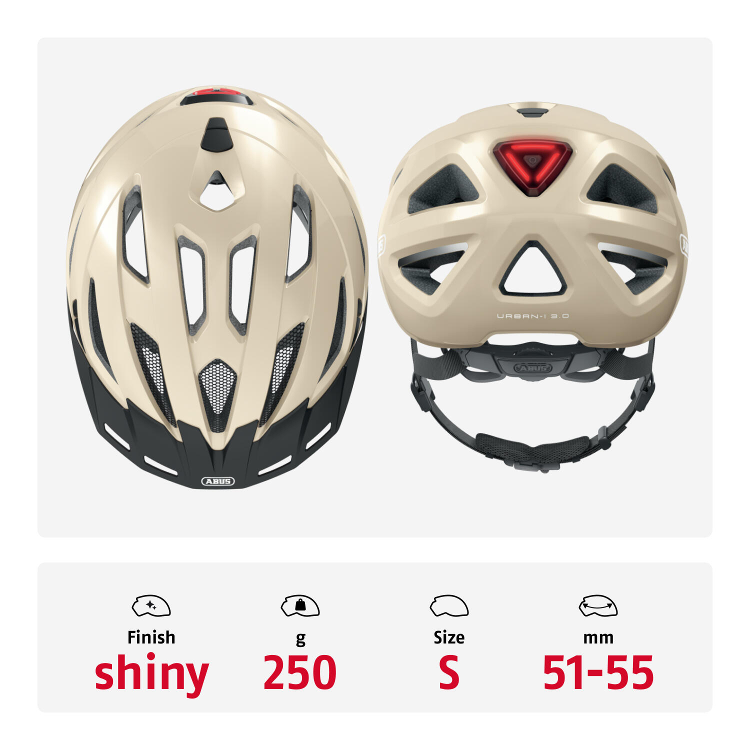 Casque vélo urbain Abus 3/7