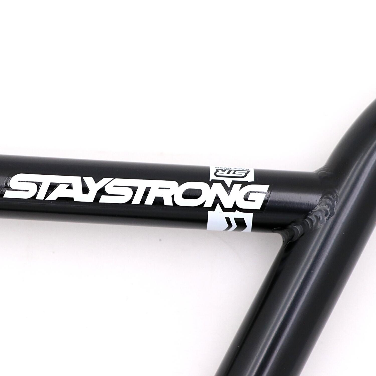 Stay Strong - Guidon Staystrong Chevron Straight Race Black - Hauteur Guidon - 5.75" (cruiser) - Guidon - Noir - Taille Unique - Decathlon