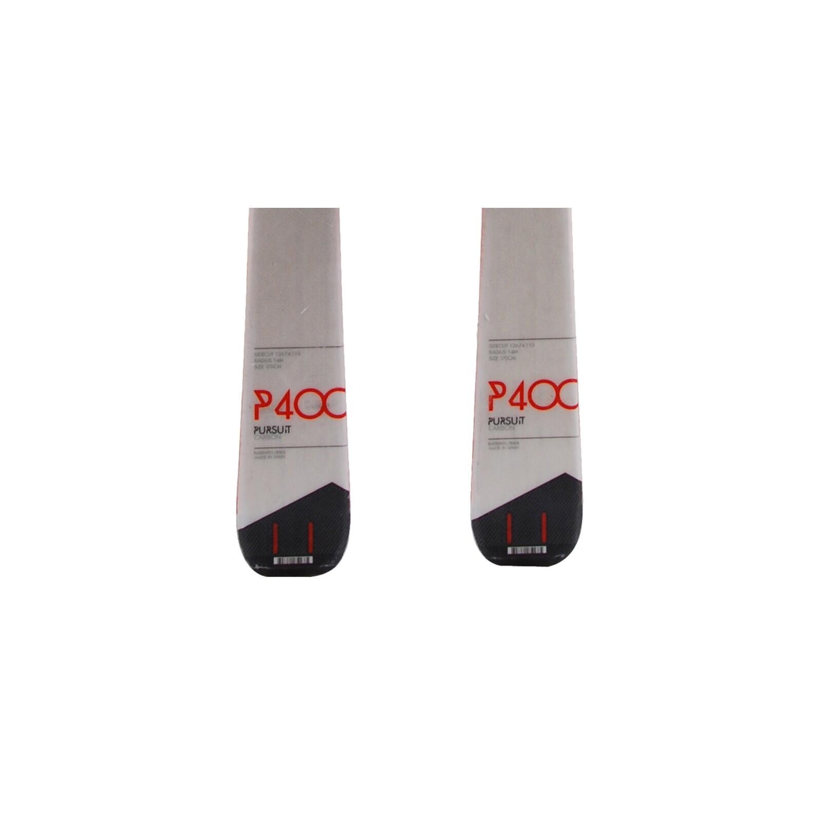 RECONDITIONNE - Ski Rossignol Pursuit 400 Carbon + Fixations 4/4