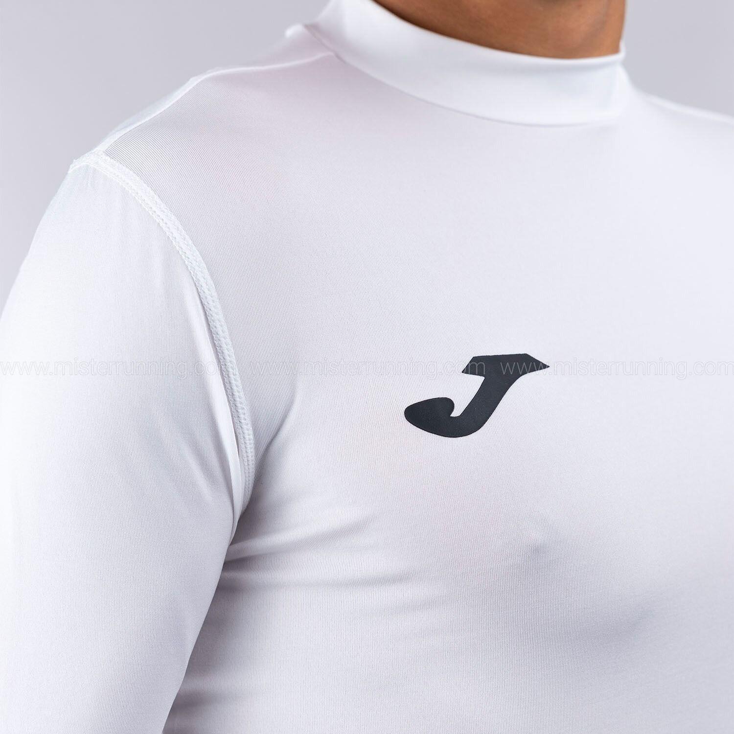 T-Shirt Manga Comprida Fitness Criança Joma Brama Academy Branco 3/5