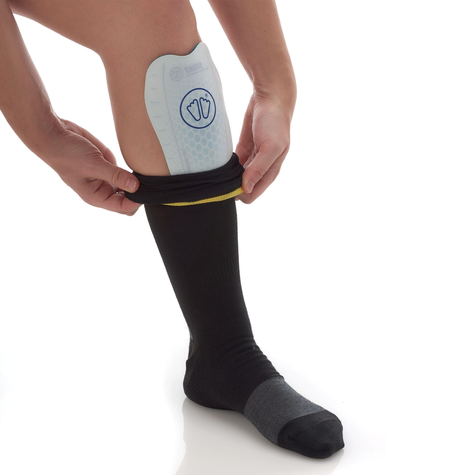 Gel-scheenbeschermers verlichten de pijn - Shin Protectors 2/5