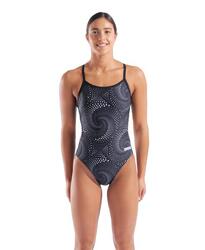 Maillot de bain Arena Challenge Back Fireflow Noir