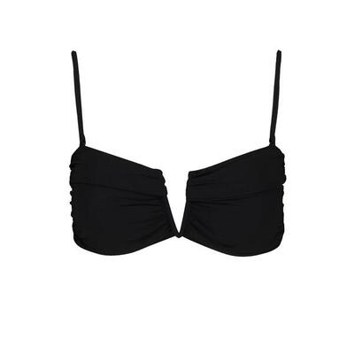 Dames zwemkleding top barts solid bandeau