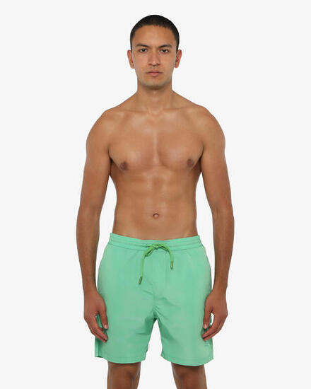 costume verde militare da uomo in mat. sintetico da nuoto