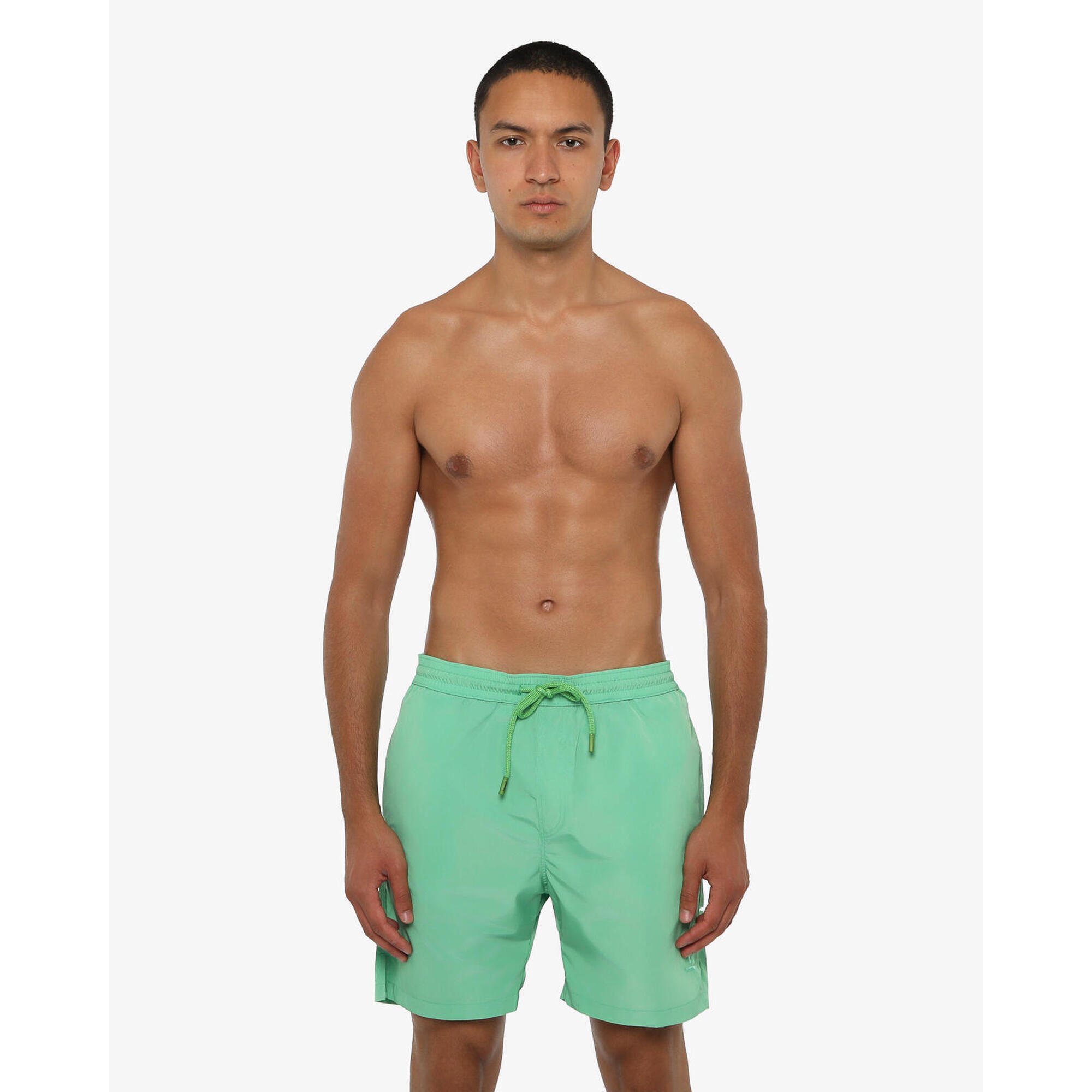 Jaked - Maillot De Bain Homme Aigue-marine En Matière Synthétique Pour La Natation - Boardshort - Bleu|vert - 40 M - Decathlon