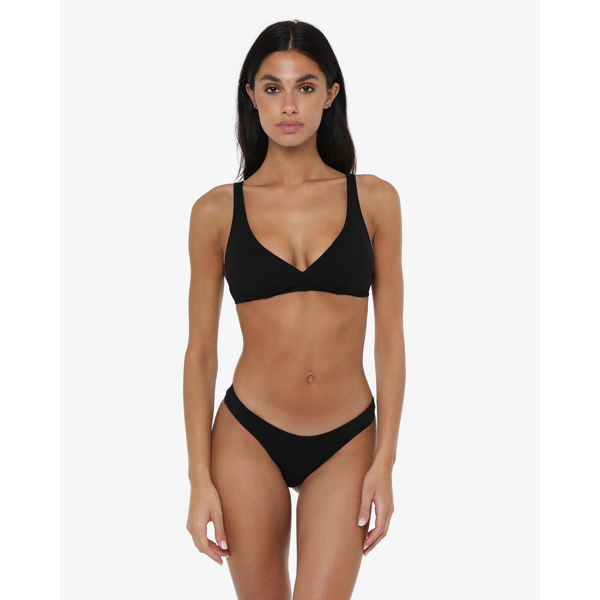 Jaked - Slip De Bain Synthétique Noir Pour Femme - Bas De Maillot De Bain - Noir - 42 M/l - Decathlon