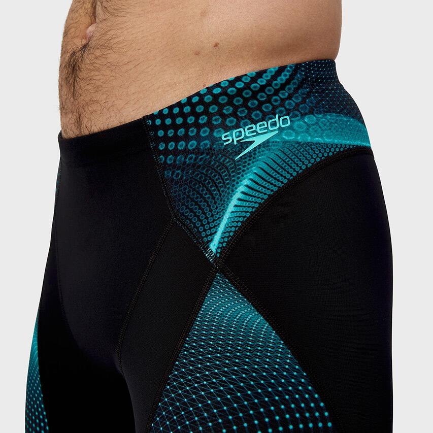 Swim jammer compressione Speedo Eco Endurance+ Blu/Verde 6/7