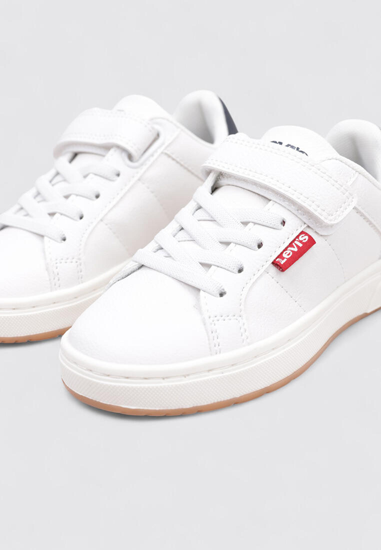 Chaussure de randonnée Baskets Enfants Levis Kids Footwear PIPER JR Blan 3/4