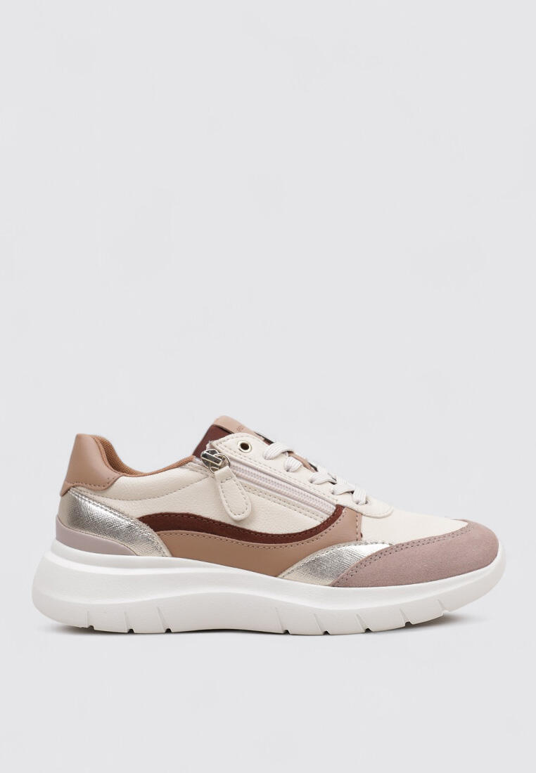 Zapatillas Deportivas Mujer Geox D PLUMMERY E Beige GEOX Decathlon
