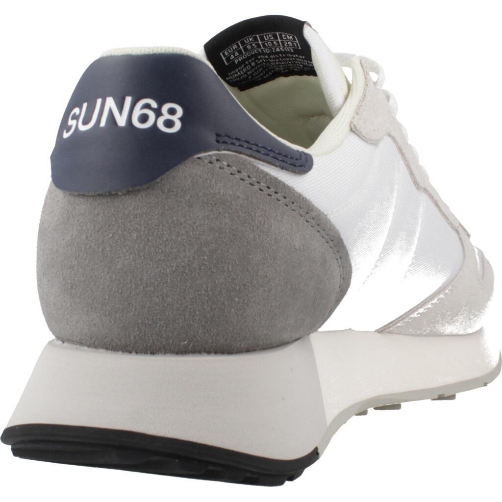 Scarpe Da Ginnastica Sun68 Modello Jaki Solid Colore Bianco 3/5