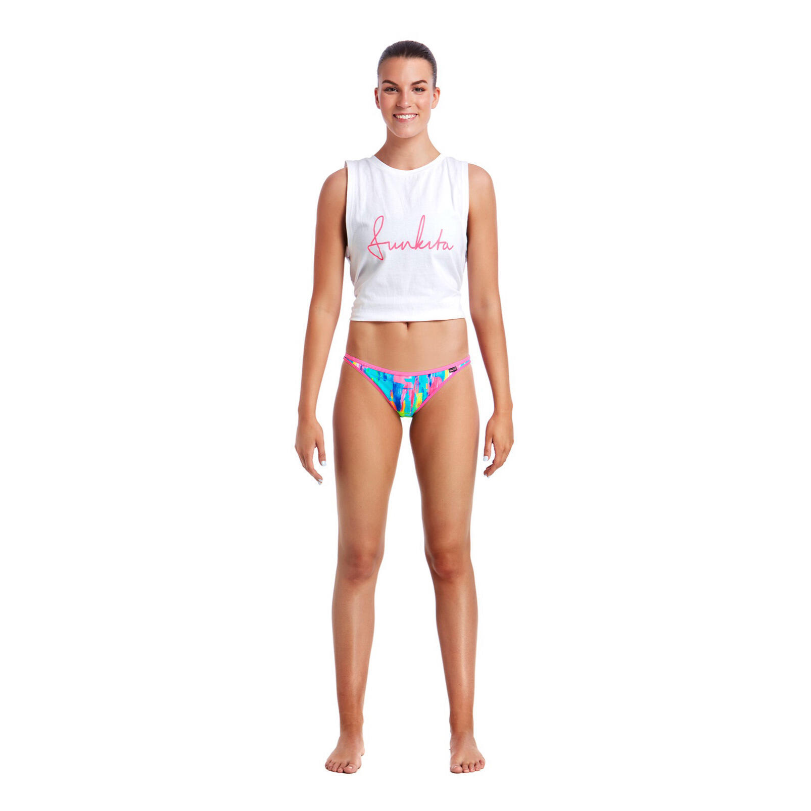 FUNKITA Mini slip da bagno da donna Funkita Impressionista brief