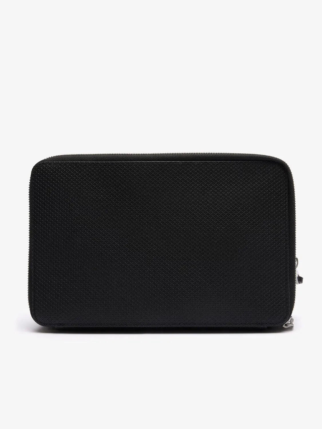 Lacoste Zipper Pouch met Textured Leer 4/7