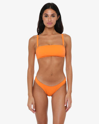 Bas de maillot de bain femme vert aqua en matière synthétique pour la natation