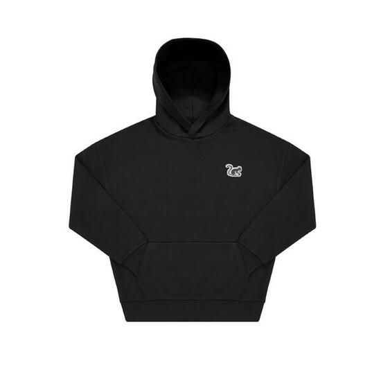 Sweat-shirt - Oversize / Capuche / Adulte (Noir)